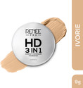 Renee PRO HD 3-IN-1 SPF 20 Full Matte Compact, Works as Concealer, Foundation & Powder Compact