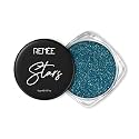 RENEE Stars Face &amp; Body Glitter - Blue 5 Gm- Safe, Skin Friendly, Cruelty Free, Light-Reflecting Sparkle, Long Lasting, Lightweight Makeup Look for Parties, Music Festival, Easy to Apply &amp; Remove