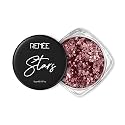 RENEE Stars Face & Body Glitter - Rose Gold 5 Gm- Safe, Skin Friendly, Cruelty Free, Light-reflecting Sparkle, Long Lasting, Lightweight Makeup Look For Parties, Music Festival, Easy To Apply & Remove