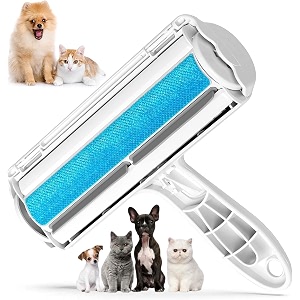 renesmee reusable pet hair remover lint rollerportable reusable dog amp cat hair fur remove pet hair brush from furniture clothing car seat carpet bedding sofa bubble