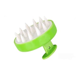 renesmee scalp massager shampoo brush with soft and flexible silicone bristles for hair care and head relaxation ergonomic scalp scrubber exfoliator for dandruff removal and hair growth pink