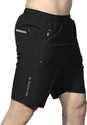 Renessa Solid Men Black Running Shorts
