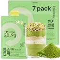 RENEWPHY Grabmeal Matcha Protein Shake, 21g Protein, 2.12 oz*7 Pack