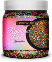 RENEWTRIA Rainbow Sugar Sprinklers for cakes (Multicoloured Balls) Sprinkles (100 g)