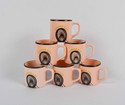 Renhomz Pack of 6 Ceramic Bone China