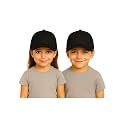 Reniccaa Premium Kids Cap for Printing Text and Logo with Adjustable Buckle Cottton Cap for Kids,Girls and Boys
