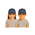Reniccaa Premium Kids Cap for Printing Text and Logo with Adjustable Buckle Cottton Cap for Kids,Girls and Boys