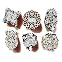 RENIQ Wooden Printing Block for Fabric amp