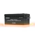 Renogy 12V 300Ah Self heating Lithium LiFePO4 Deep Cycle Battery, 5000+Deep Cycles, 200A BMS,Backup Power for Trolling motor, Cabin,Marine, Off-Grid Home Energy Storage-Core Series