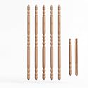 Renovators Supply 39-1/4 in Beechwood Corner Protectors Pack of 5