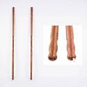 Renovators Supply 39 1/4 in. Dark Oak Corner Protectors Pack of 2