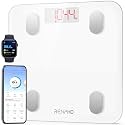 RENPHO Bluetooth BMI Weight Machine For Body Weight, Digtal Smart Body Fat Scale, 13 Body Composition Analyzer Fitness Track Monitor with Smart App for BMI, BMR, Muscle Mass