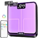 RENPHO Chroma Aspire Smart Scale, Wi-Fi & Bluetooth, RGB Color Changing