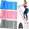 Resistance Bands Set, Exercise Bands for Physical Therapy, Pilates, Yoga