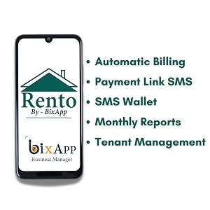 rento by bixapp - tenant management amp billing software  accounting amp management system for pg hostels schools coaching classes for mobile and desktop  30 day premium plan