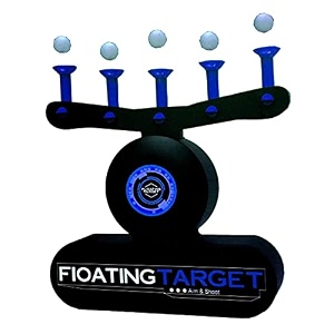 renutraders floating target shooting game for kids with 1 shooting toy gun 10 foam based soft balls and 5 foam based soft bullets  very unique design - multicolor
