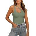 REORIA Butsmooth Women39s Trendy Sexy Plunge One