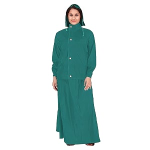 Reoutlook Raincoat Waterproof Rain Skirt Top