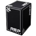 REP Soft Plyo Box | 3-in-1 Foam Jump Box | 3 Size Options 16", 20", 24" | Plyometric Training Platform | Home Gym Equipment | Non-Slip Step Block | Adjustable Workout Box | CrossFit Jump Tool