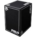 REP Soft Plyo Box | 3-in-1 Foam Jump Box | 3 Size Options 16", 20", 24" | Plyometric Training Platform | Home Gym Equipment | Non-Slip Step Block | Adjustable Workout Box | CrossFit Jump Tool