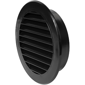 Repa Market 4 Inch Round Black Vent