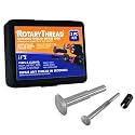 Repair Kits - Faster & Easier to Chase, Restore & Clean Internal or External Threads, All in One Universal Thread Files Set, Inch, Metric, Grooves, Glands, Acme, Buttress Thread