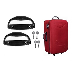 repair replacement luggage part accessories for vip safari american turistr skybag suitcase trolley bag for luggage parts 2 pcs handle black new