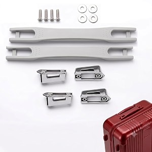 repair replacement luggage part accessories for vip safari american turistr skybag suitcase trolley bag for luggage parts 2 pcs grey new handle