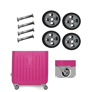 repair replacement luggage part accessories for vip safari american turistr skybag suitcase trolley bag for luggage parts 45 cm wheel grey 4 pcs