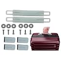 Repair Replacement Luggage Part Accessories for VIP Safari, American turistr, Skybag Suitcase Trolley Bag for Luggage Parts (2 Pcs Grey Handle)