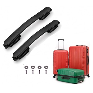 repair replacement luggage pull handle for suitcase trolley bag suitcases handle for luggage parts spare strap black at handle combo of 2