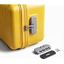 Repair Replacement Part Accessories Luggage 3 Digit Number Lock for VIP, Safari, American turistr, Skybag Suitcase Trolley Bag for Luggage Parts (Grey Lock 1 Pcs)