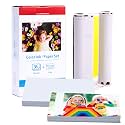 Replace for Canon Selphy CP 1500 Photo Printer, KP-108in 1 Ink & 36 Paper