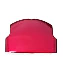 Replacement Battery Back Cover Case for PSP2000 PSP3000 Protective Case Cover Battery Back Cover for PSP 2000 3000 (Red)