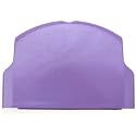 Replacement Battery Back Cover Case for PSP2000 PSP3000 Protective Case Cover Battery Back Cover for PSP 2000 3000 (Purple)