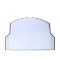 Replacement Battery Back Cover Case for PSP 2000 3000 (Silver)