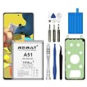 Replacement Battery for Samsung Galaxy A51,5150mAh High Capacity 0 Cycle Lithium Polymer Battery for Samsung Galaxy A51 SM-A515F SM-A515F/DS with Tool Kits,EB-BA515ABY