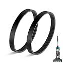 JEDELEOS Replacement Belts for Bissell MultiClean Pet Vacuum Cleaner 2998 2999 2852 3059 2849 3000 3057 Grooved Belt for Triple Action Brush Roll, Replace Parts 1625646 (Pack of 2)