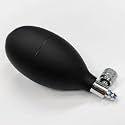 Replacement Blood Pressure Bulb with Air Release Valve, BP Inflation Bulb for Manual Sphygmomanometer, Hand Squeeze Pump (1)