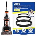 Replacement Carpet Cleaner Belt Set for Bissell ProHeat 2X Revolution Pet Carpet Cleaner 1548 1550 1551 1551W Series – Replaces Parts 1606419, 1606418, 1606428 (3-Pack)