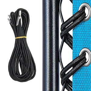 replacement cord for zero gravity chair 4 pack universal replacement elastic cords repair tool kit for sun lounger garden chairs outdoor recliners anti gravity chair bungee chairs - black