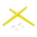 Replacement Earsocks &amp; Nosepieces Rubber Kits for Oakley Whisker Sunglasses (Yellow, 0)