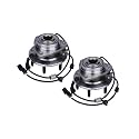 Replacement Front Wheel Hub Bearing Assembly Set of 2 - Compatible with Chevy, Buick, GMC Vehicles - Rainier, SSR, Trailblazer, Envoy, Bravada, 9-7x - Replaces 951-056, 12413037, 15130858, 513188