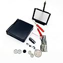 Replacement GBA SP Housing Shell Pack Compatible for Game boy Advance SP, GBA SP Shell case Replacement - Lens Screen Included (Black)