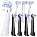 Replacement Heads Compatible with Oral B iO 3 4 5 6 7 8 9 10 Series Electric Toothbrush,Toothbrush Heads Compatible with Braun Oral B iO Replacement Heads with Medium Bristles