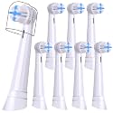 Replacement Heads Compatible with Oral B iO 3 4 5 6 7 8 9 10 Series Electric Toothbrush,Toothbrush Heads Compatible with Braun Oral B iO Replacement Heads with Medium Bristles,White