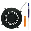 Replacement Internal Cooling Fan for PS5 Pro, 19 Blades Quiet Cooler Fan Compatible with Sony PlayStation 5 PRO PS5 Pro CFI-7000 CFI-7019 CFI-7021 CFI-7022 Series, DC12V 3-Pin PVB120M12H-P01-AE