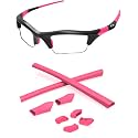 Replacement Nose Pieces &amp; Ear Socks Rubber Kits for Oakley Half Jacket/Half Jacket XLJ
