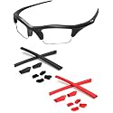Replacement Nose Pieces &amp; Ear Socks Rubber Kits for Oakley Half Jacket/Half Jacket XLJ
