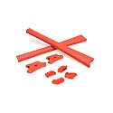 Replacement Nose Pieces &amp; Ear Socks Rubber Kits for Oakley Flak Jacket OO9008/Flak Jacket XLJ OO9009 - Orange